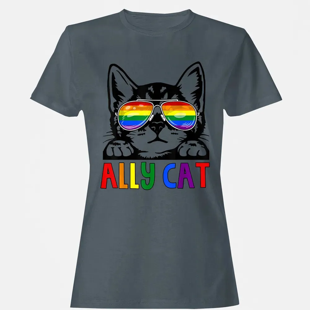 Ally Cat Women's T-shirt - 3