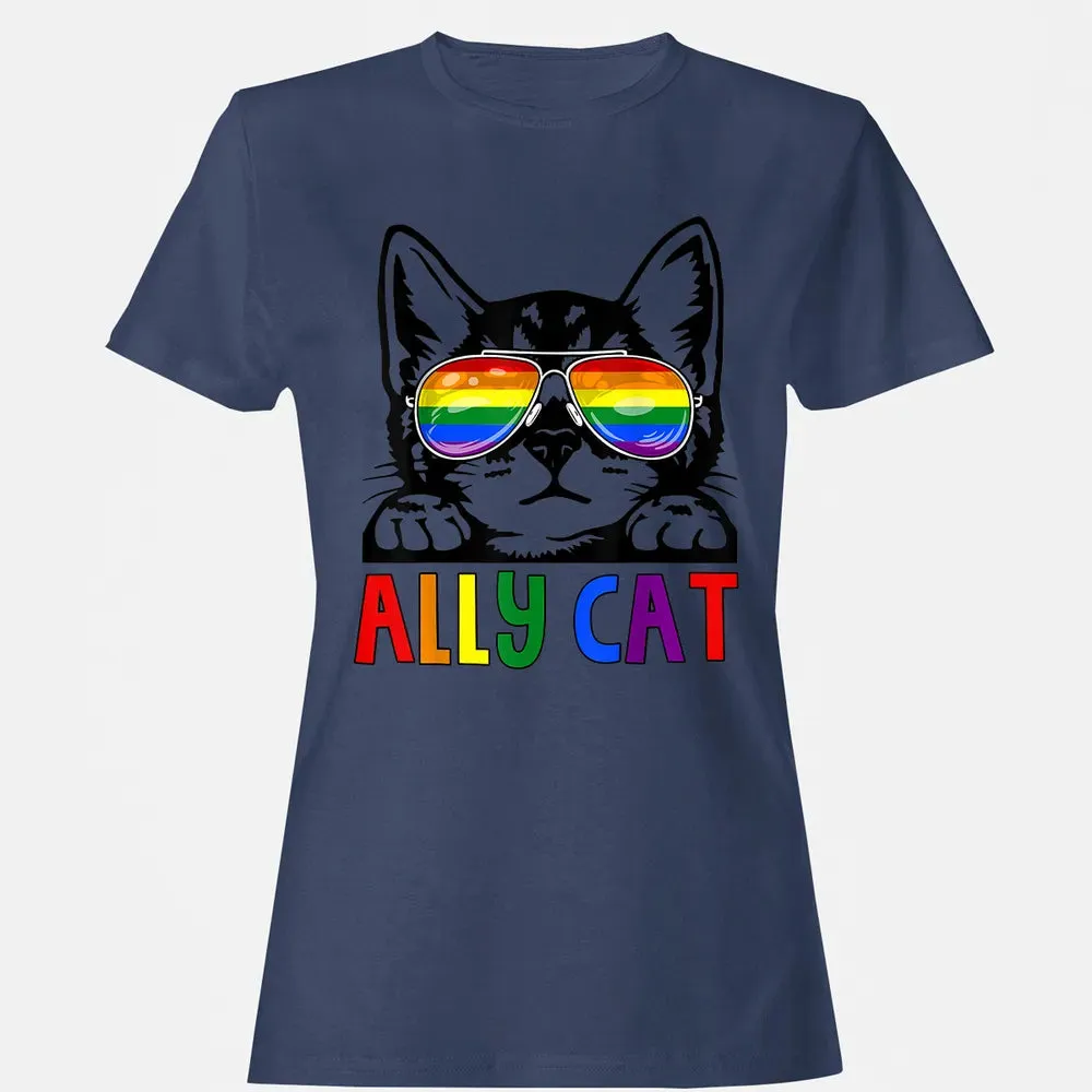 Ally Cat Women's T-shirt - 10
