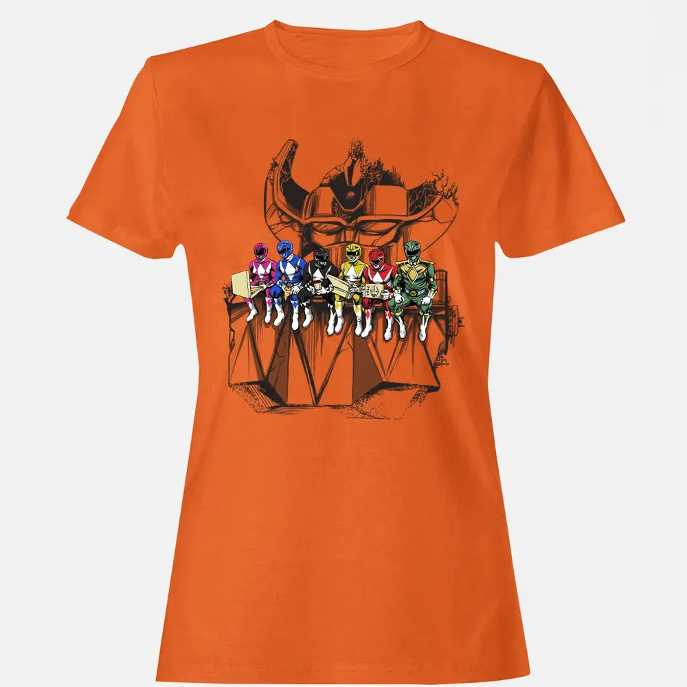Lunch Atop A Mega Women's T-shirt - 11