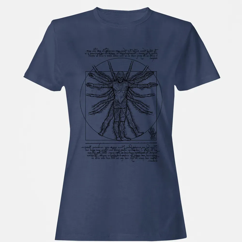 Vitruvian 001 Women's T-shirt - 10
