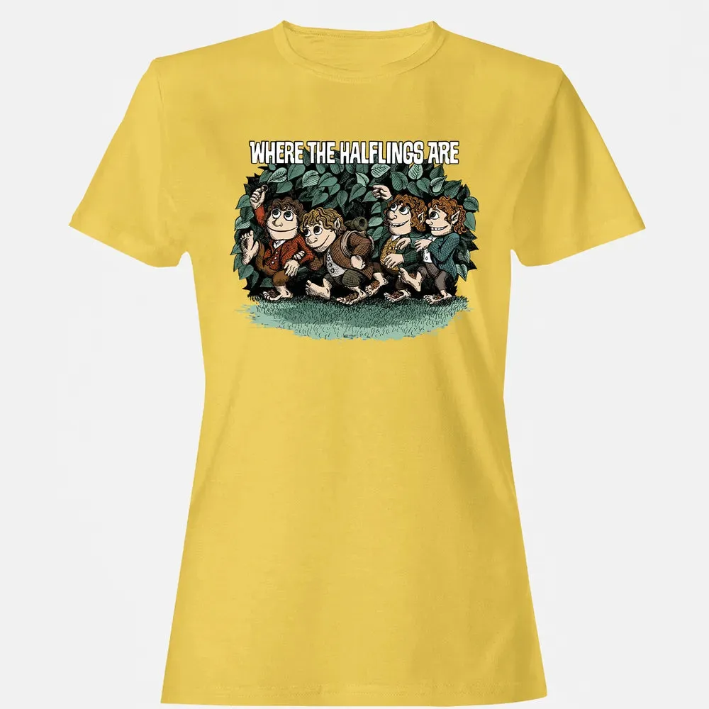 Where The Halflings Are Women's T-shirt - 4