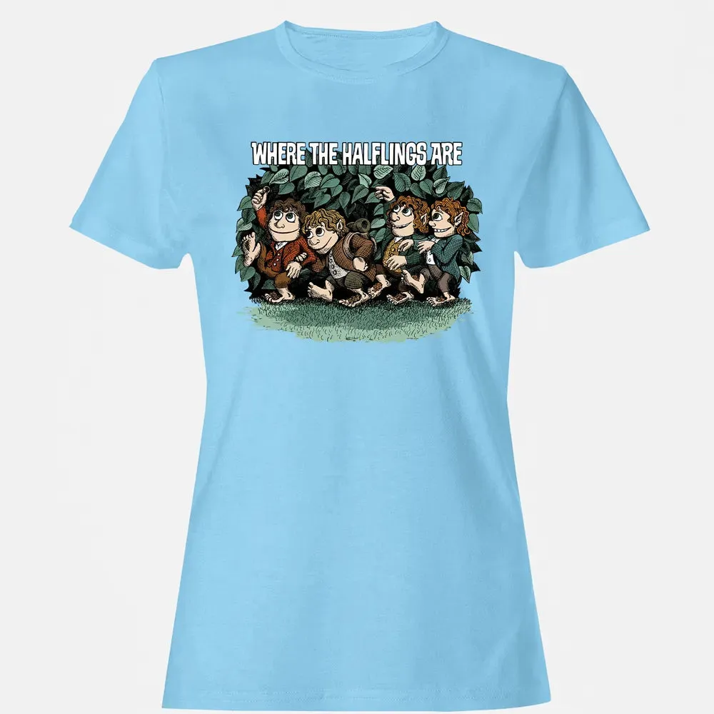 Where The Halflings Are Women's T-shirt - 8