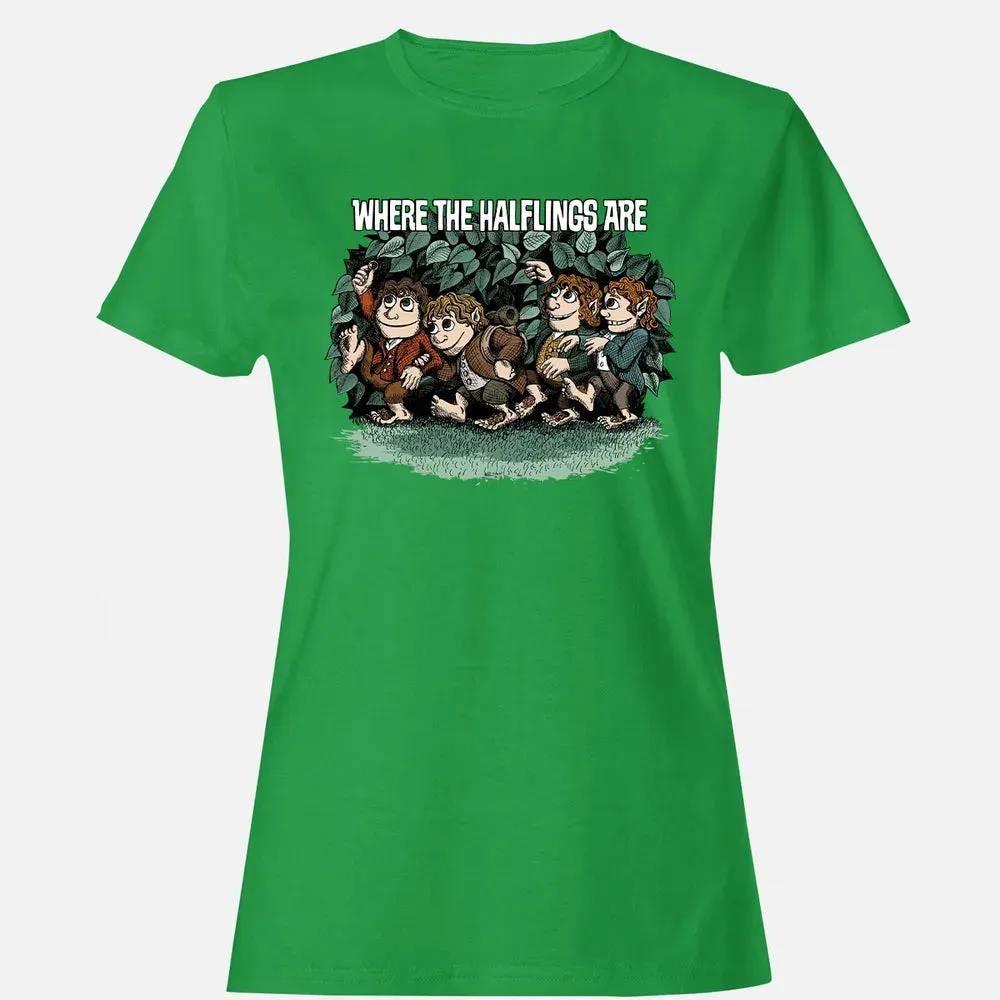 Where The Halflings Are Women's T-shirt - 7
