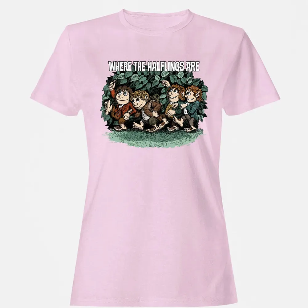 Where The Halflings Are Women's T-shirt - 9
