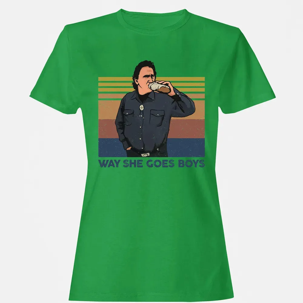 Way She Goes Boys Women's T-shirt - 7