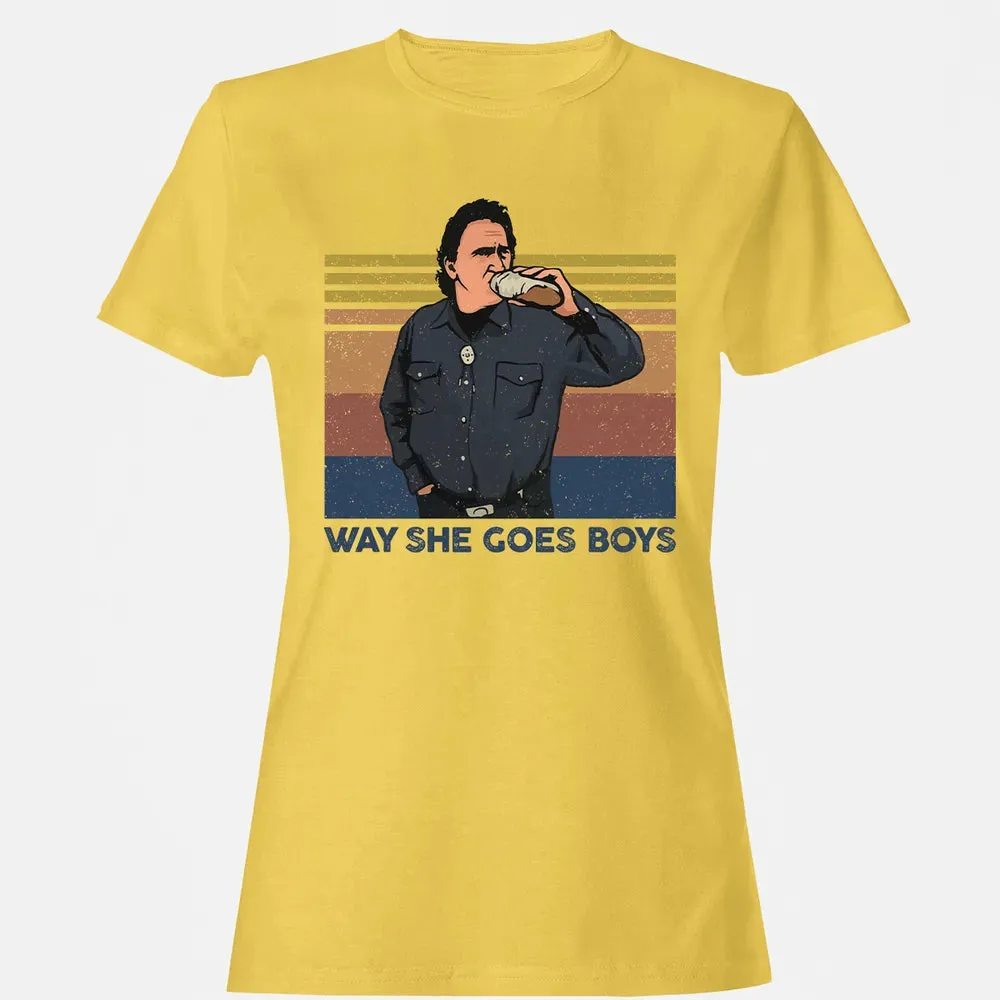 Way She Goes Boys Women's T-shirt - 4