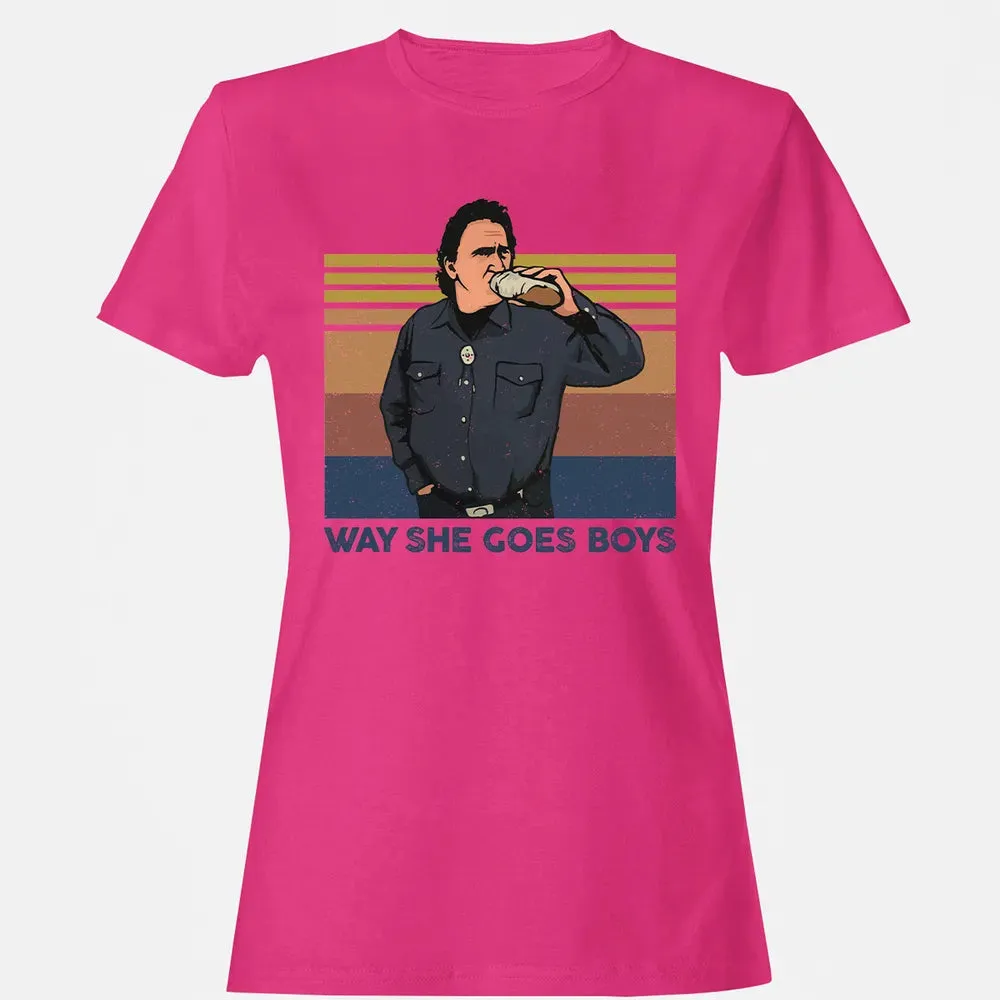 Way She Goes Boys Women's T-shirt - 6