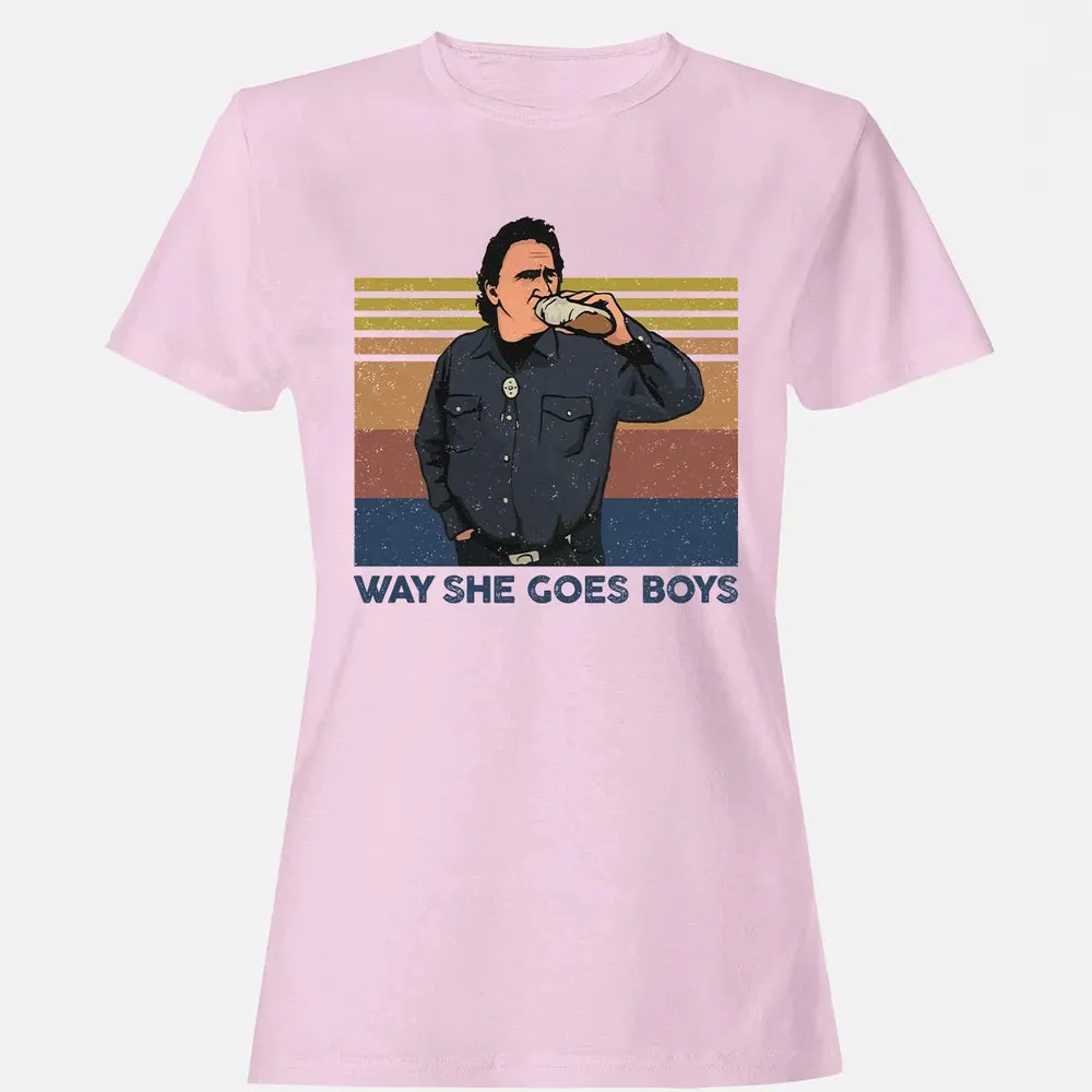 Way She Goes Boys Women's T-shirt - 9