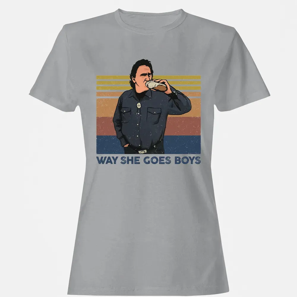 Way She Goes Boys Women's T-shirt - 15