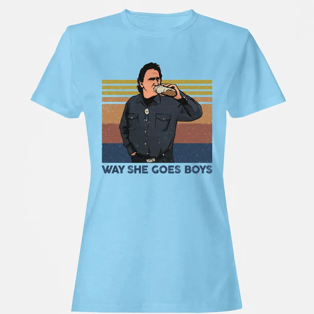 Way She Goes Boys Women's T-shirt - 8