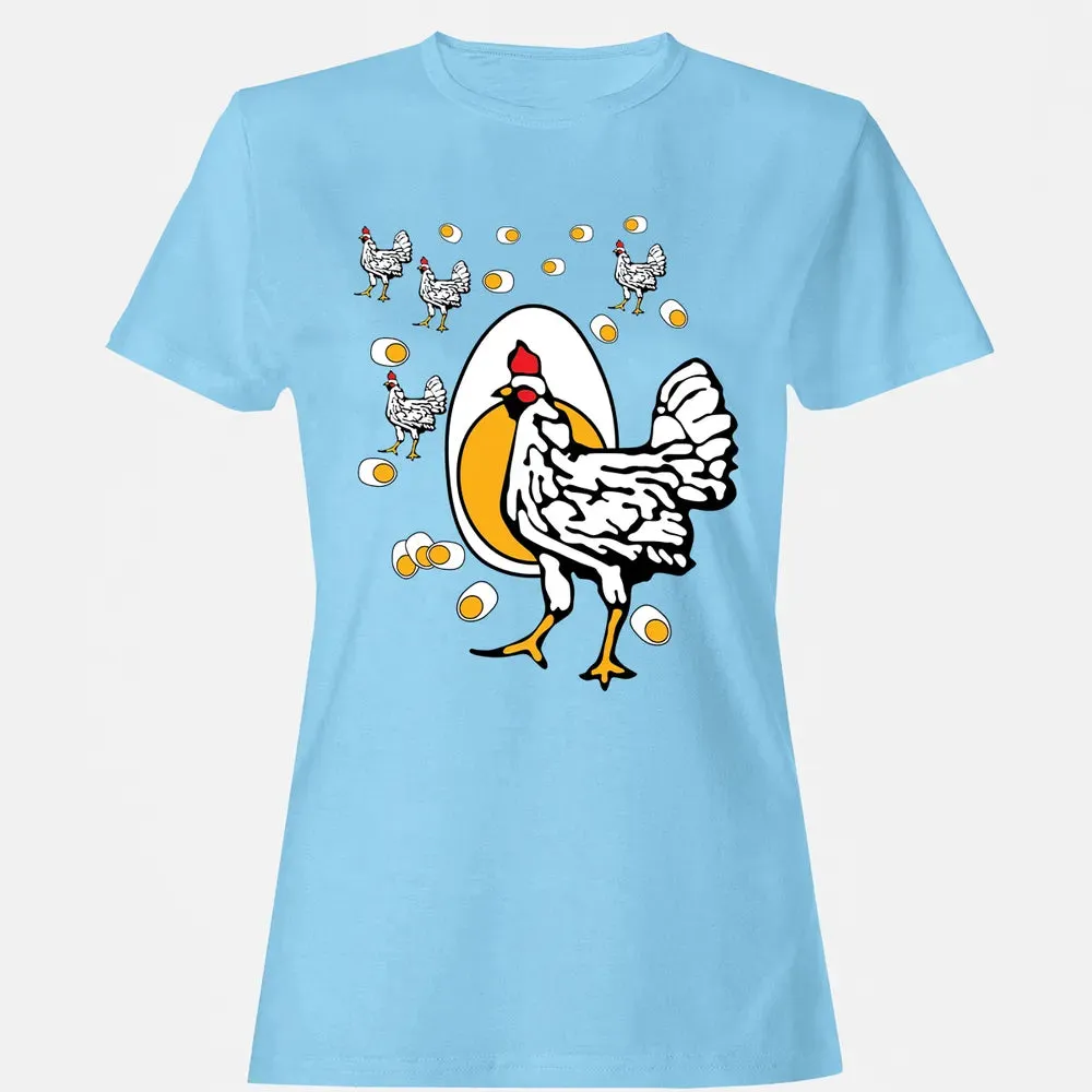 Roseanne Chicken Women's T-shirt - 8
