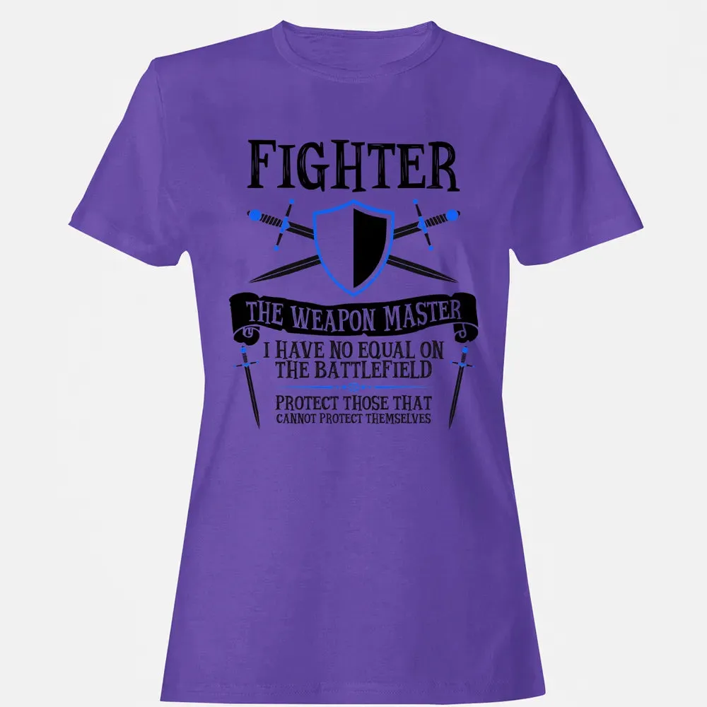 FIGHTER, THE WEAPON MASTER (White) Women's T-shirt - 12