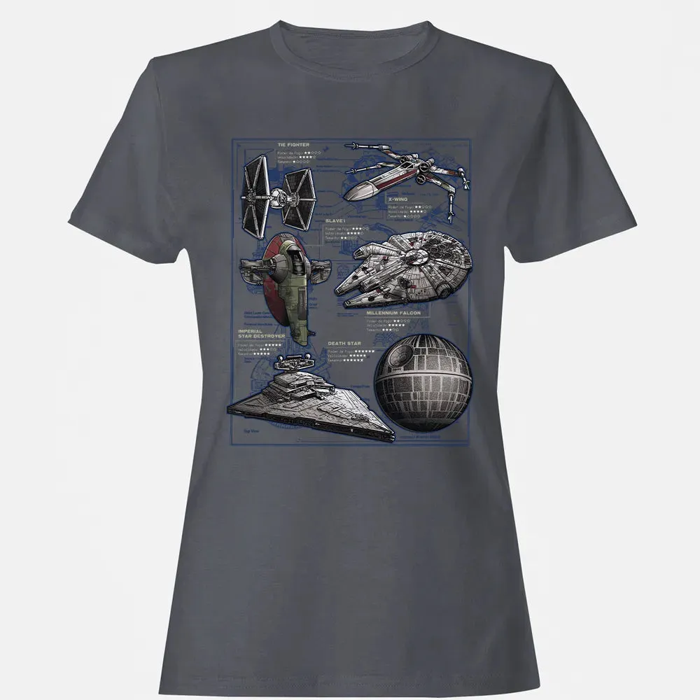 Spaceship Women's T-shirt - 5