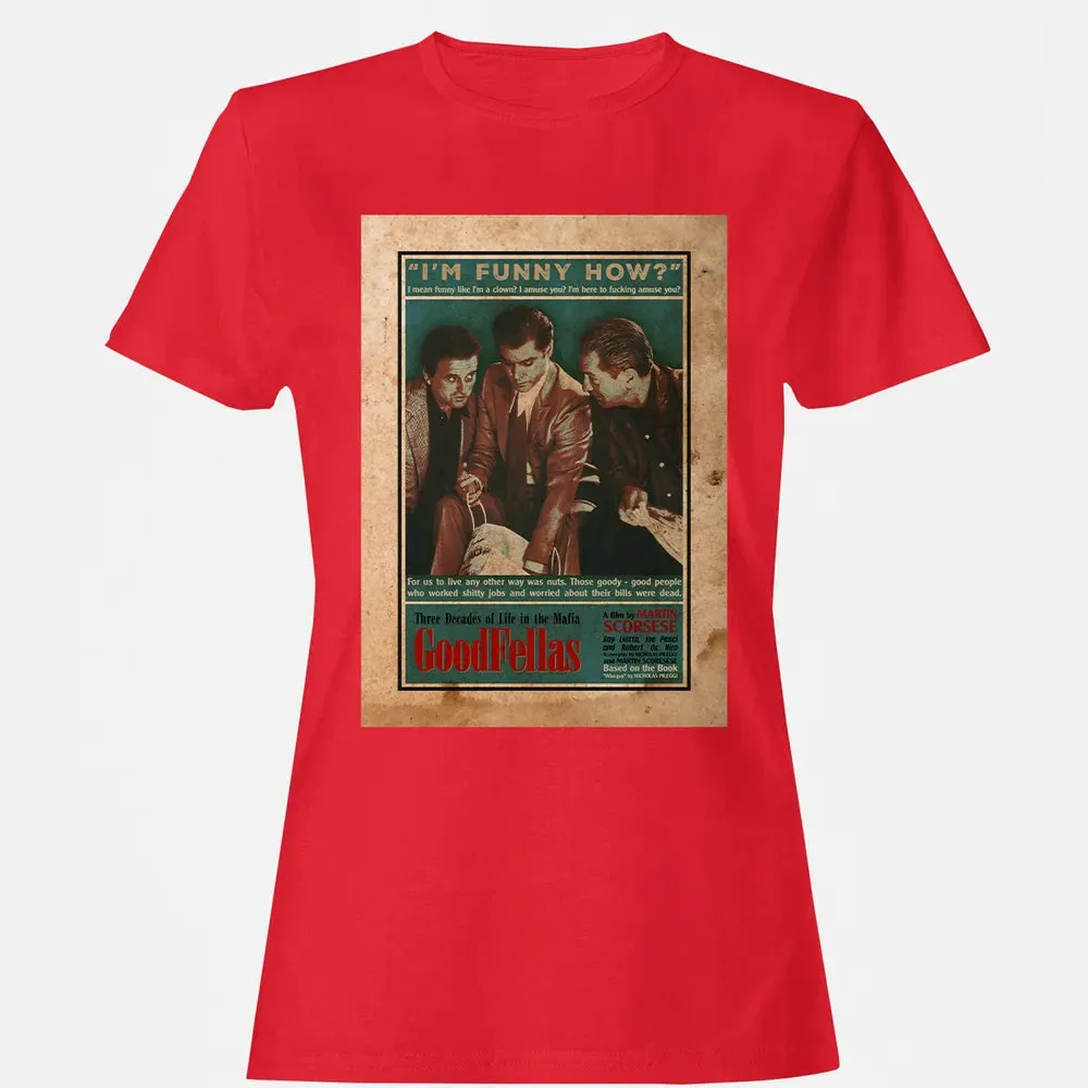 Goodfellas Poster/Canvas Women's T-shirt - 13