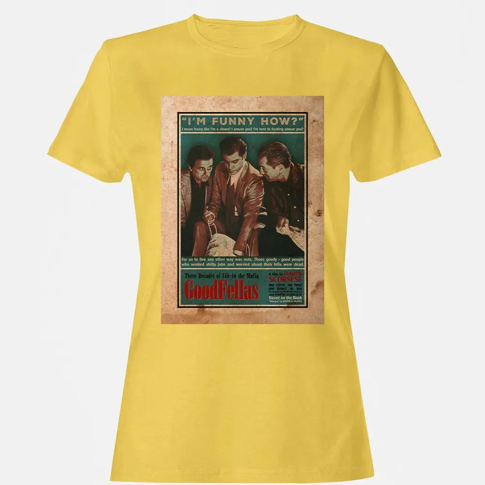 Goodfellas Poster/Canvas Women's T-shirt - 4