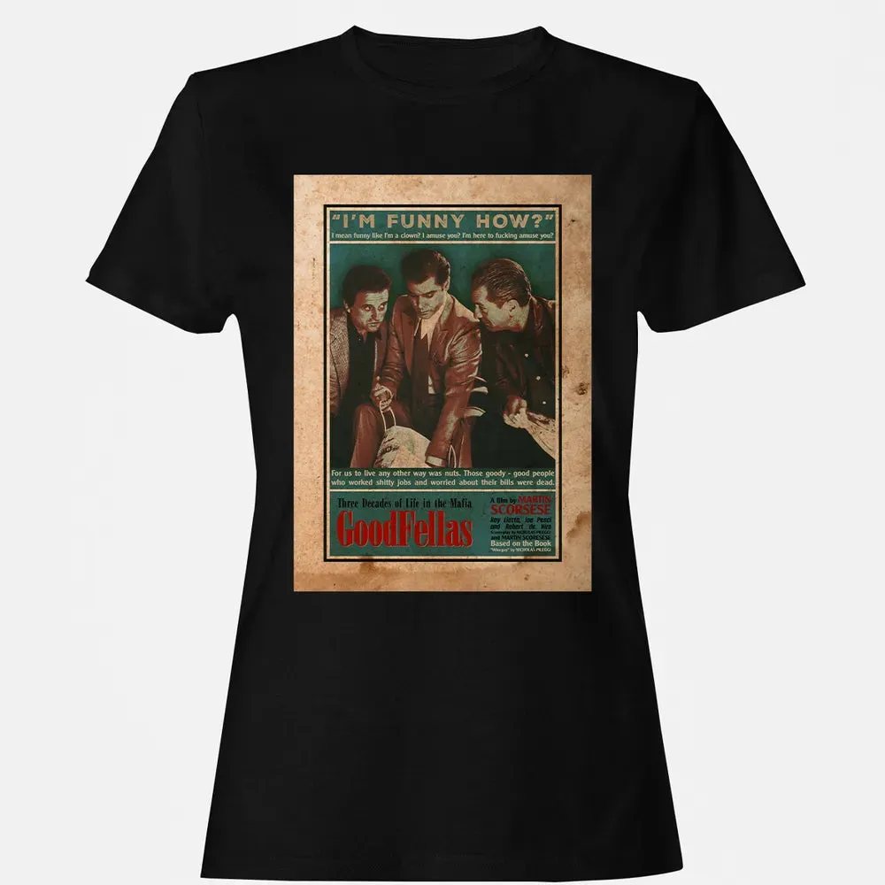 Goodfellas Poster/Canvas Women's T-shirt - 16