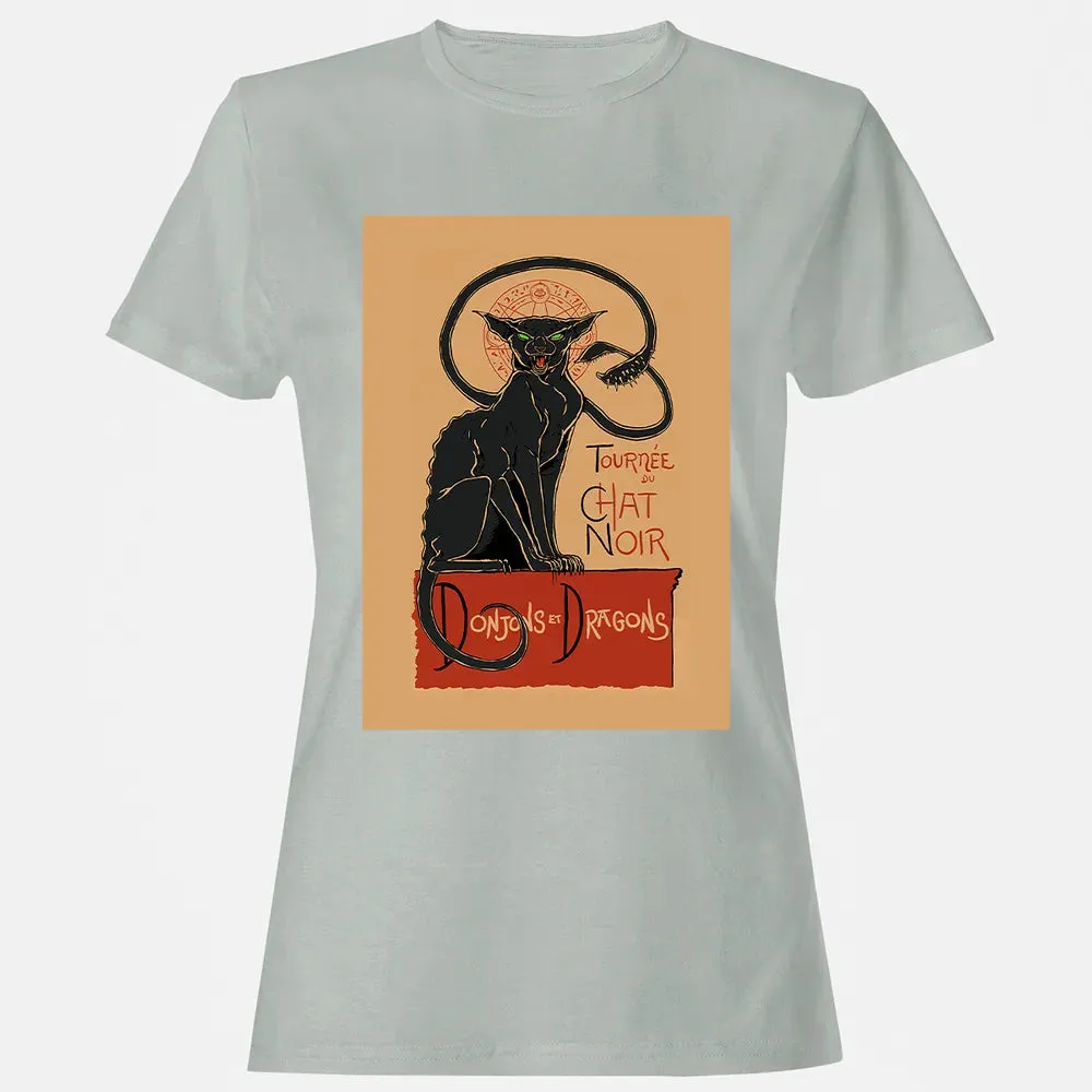 Tournee Du Chat Noir Poster Women's T-shirt - 2