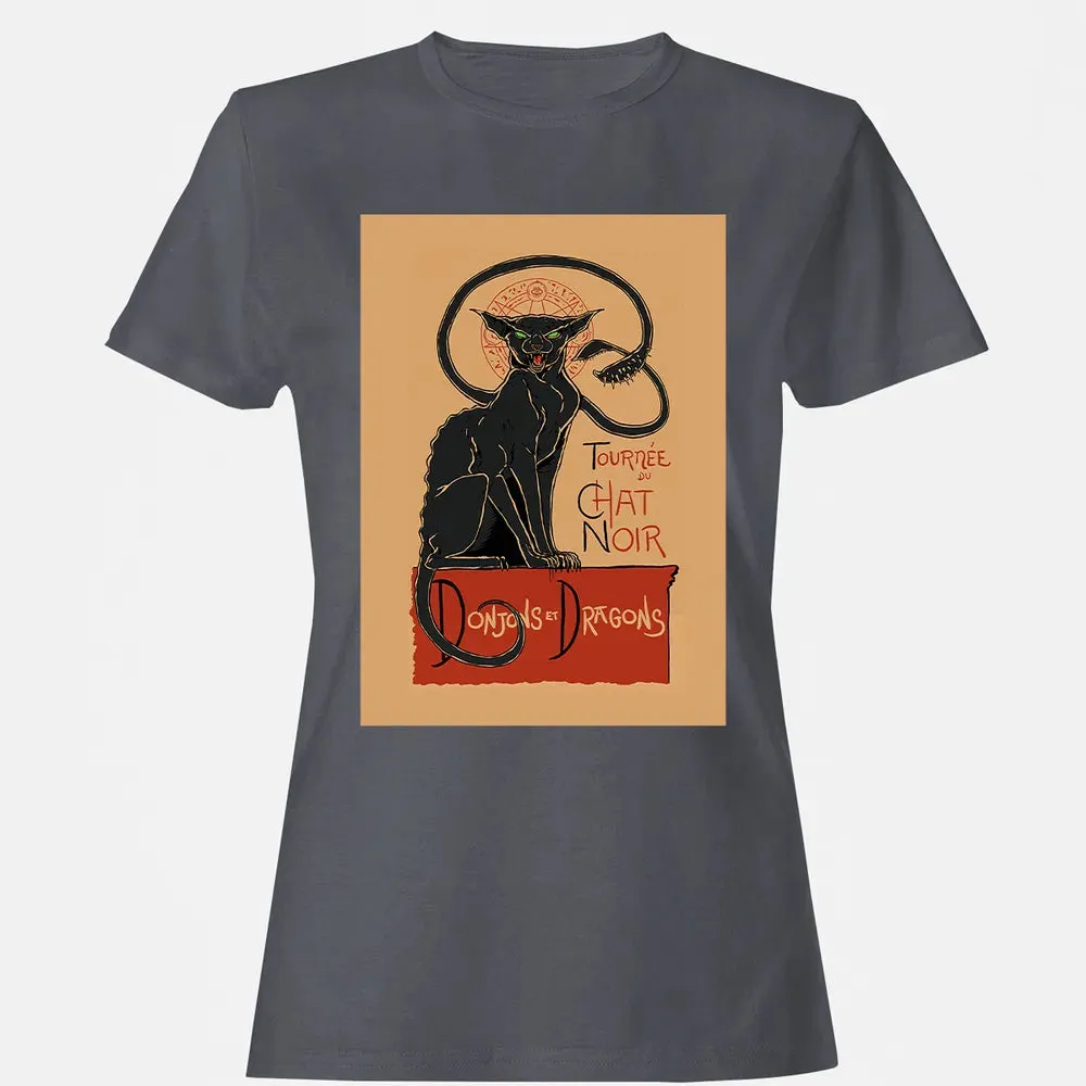 Tournee Du Chat Noir Poster Women's T-shirt - 5