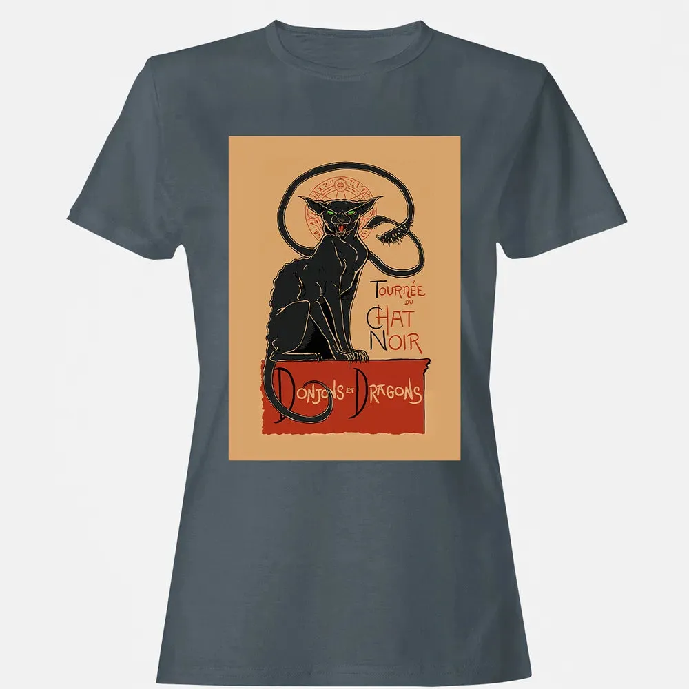 Tournee Du Chat Noir Poster Women's T-shirt - 3