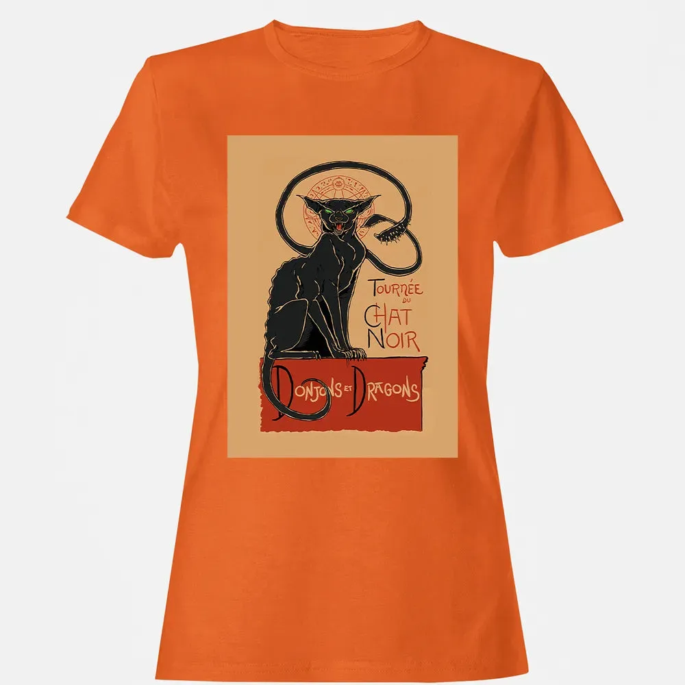 Tournee Du Chat Noir Poster Women's T-shirt - 11