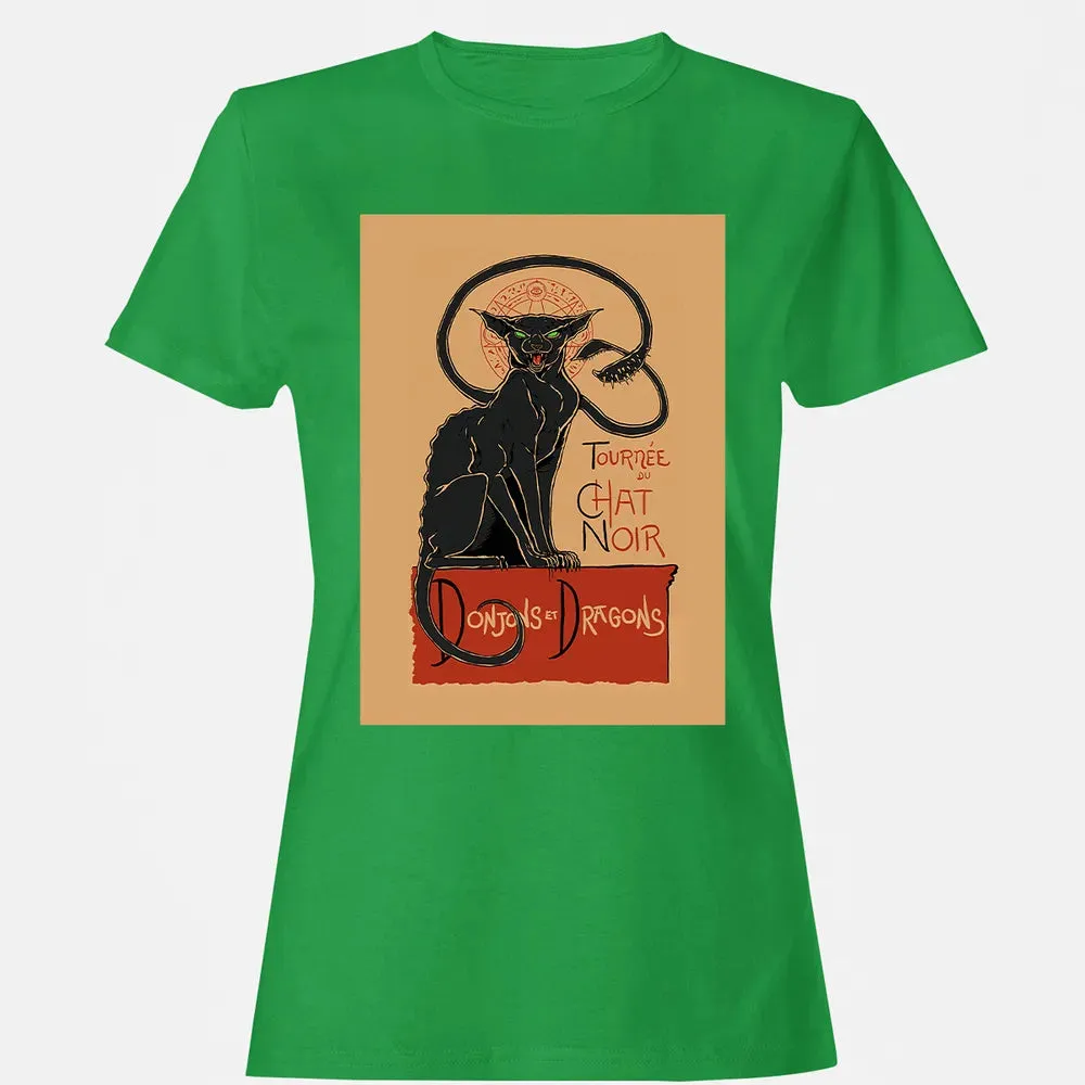 Tournee Du Chat Noir Poster Women's T-shirt - 7