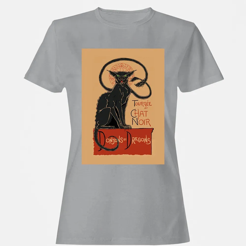 Tournee Du Chat Noir Poster Women's T-shirt - 15