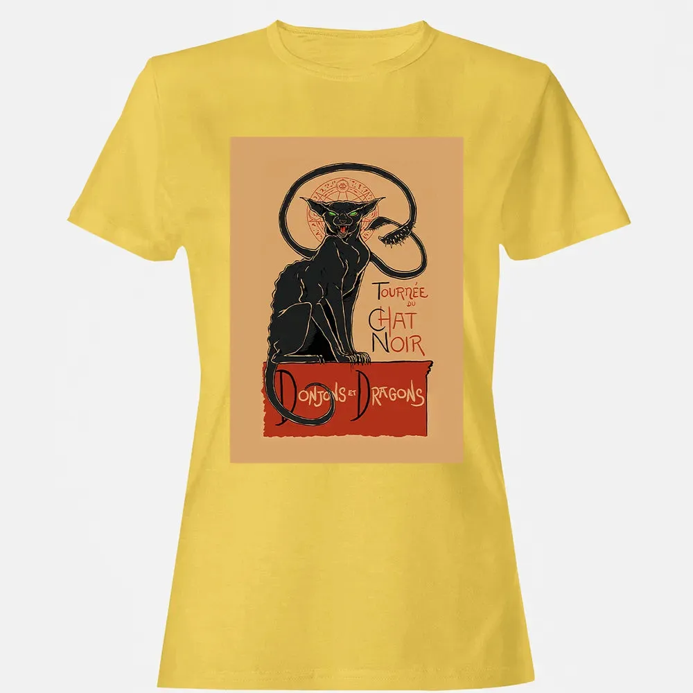 Tournee Du Chat Noir Poster Women's T-shirt - 4