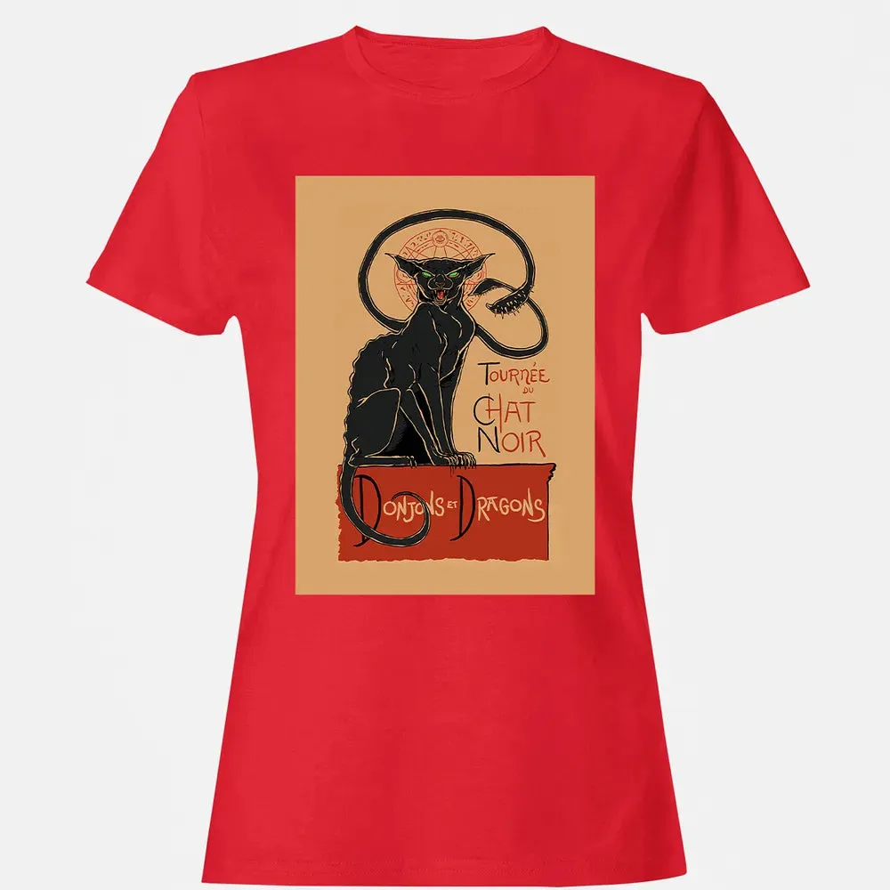 Tournee Du Chat Noir Poster Women's T-shirt - 13