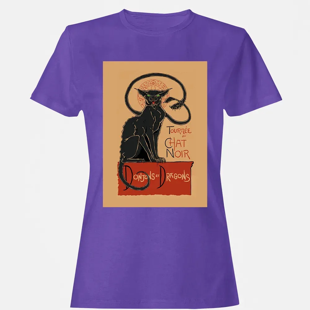 Tournee Du Chat Noir Poster Women's T-shirt - 12