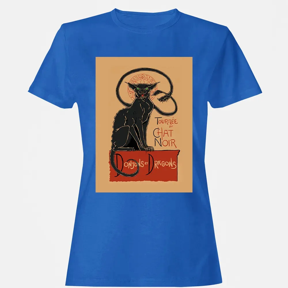 Tournee Du Chat Noir Poster Women's T-shirt - 14