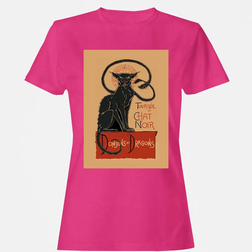 Tournee Du Chat Noir Poster Women's T-shirt - 6
