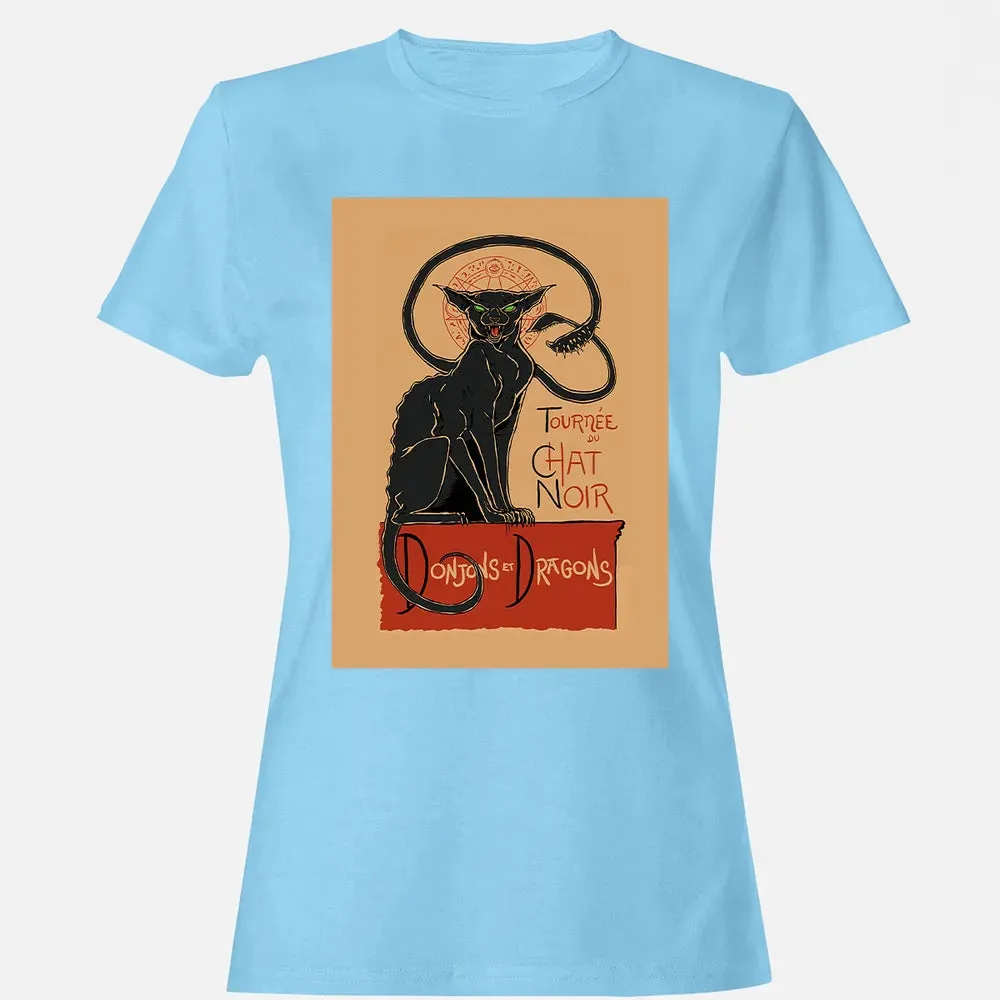 Tournee Du Chat Noir Poster Women's T-shirt - 8