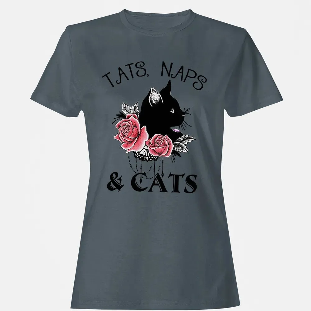 Tats, Naps & Cats Women's T-shirt - 3