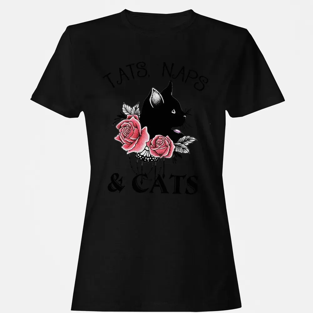 Tats, Naps & Cats Women's T-shirt - 16