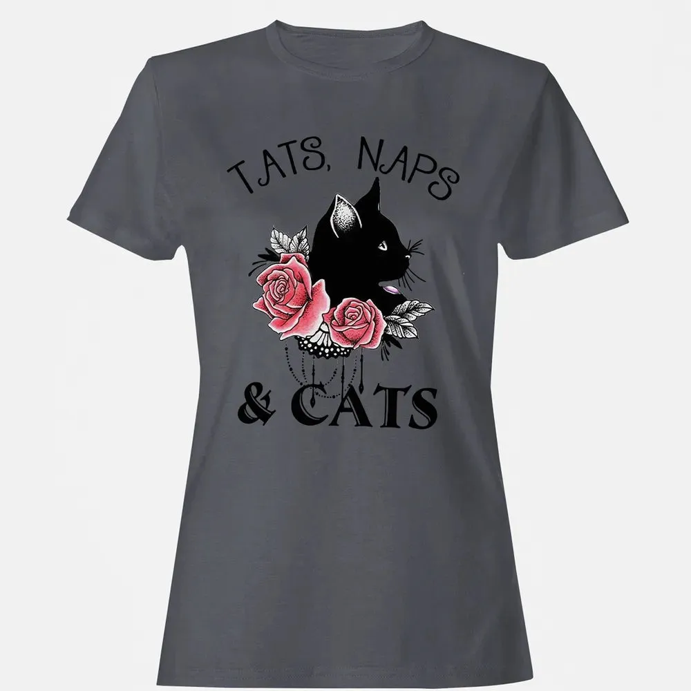 Tats, Naps & Cats Women's T-shirt - 5