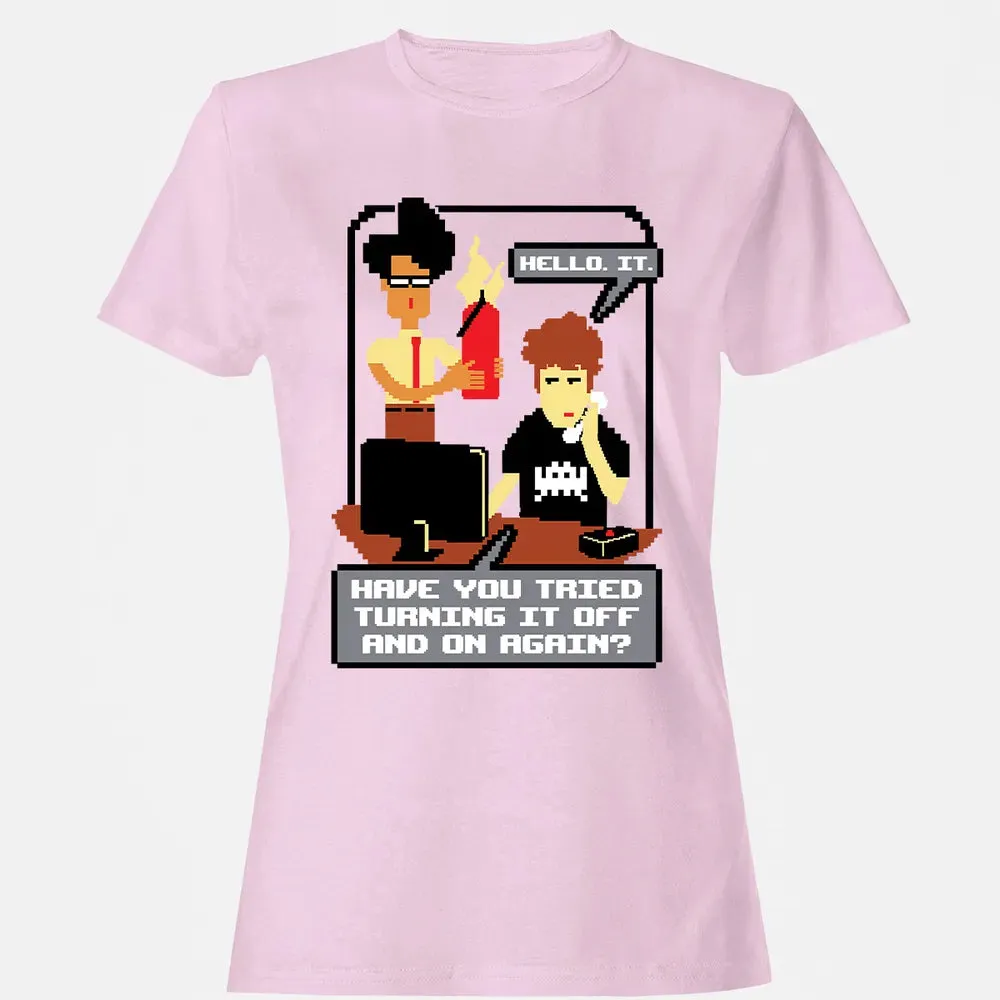 Turning It Off and On Women's T-shirt - 9