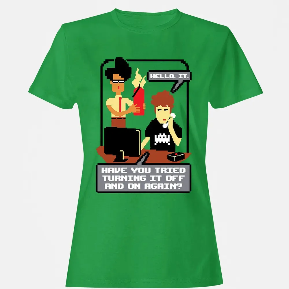 Turning It Off and On Women's T-shirt - 7