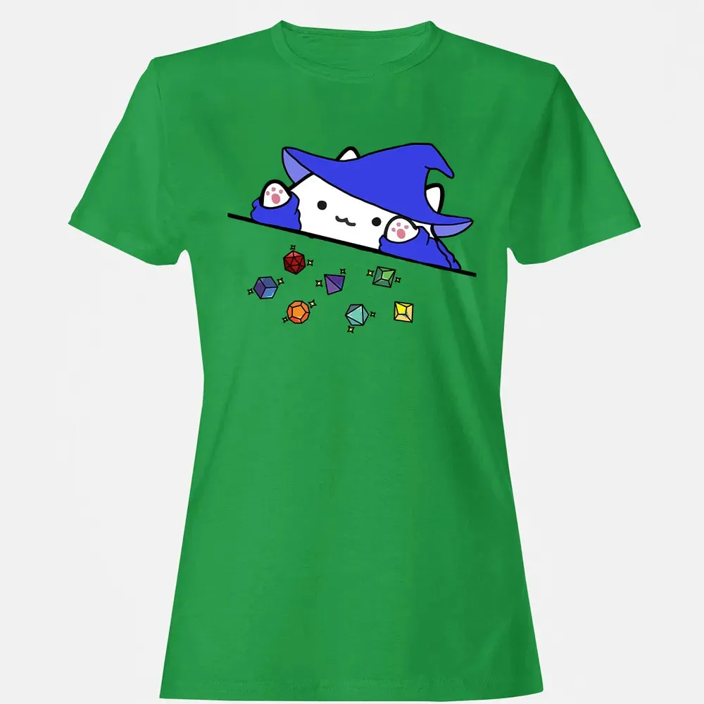 Cat Throws Dices Women's T-shirt - 7