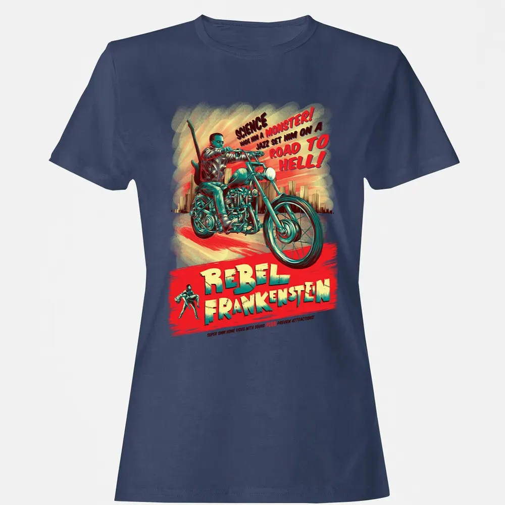 Rebel Frankenstein Women's T-shirt - 10
