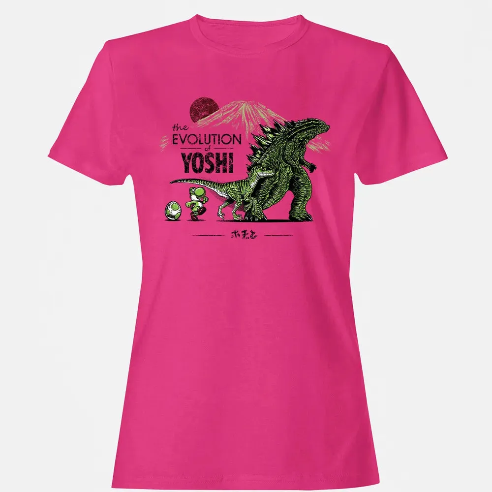Evolution Of Yoshi Women's T-shirt - 6