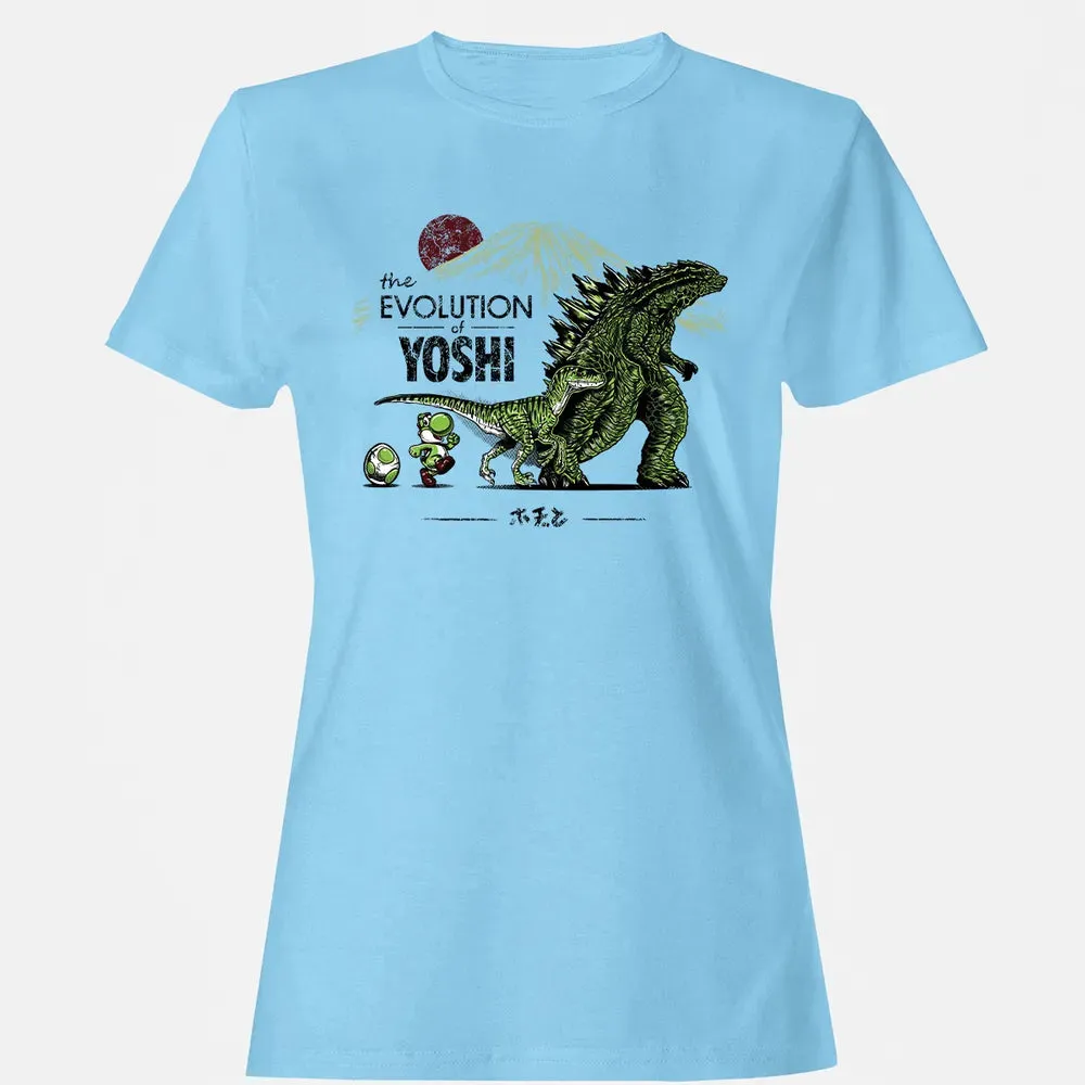 Evolution Of Yoshi Women's T-shirt - 8