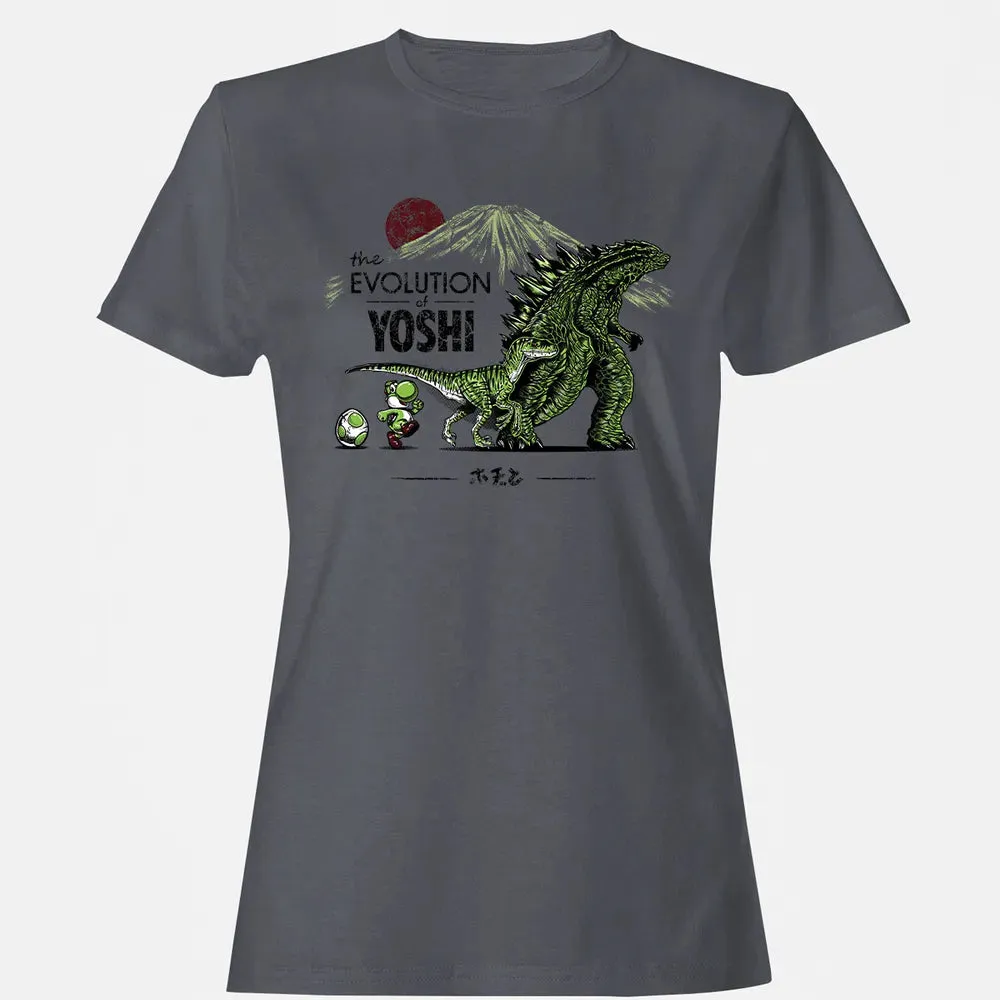 Evolution Of Yoshi Women's T-shirt - 5