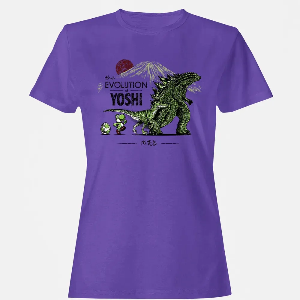 Evolution Of Yoshi Women's T-shirt - 12
