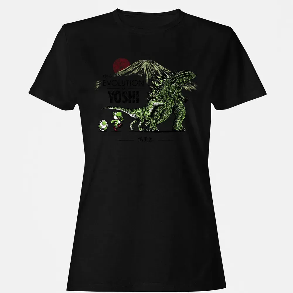 Evolution Of Yoshi Women's T-shirt - 16