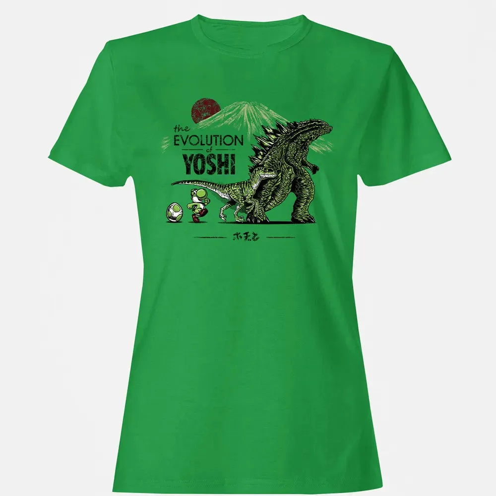 Evolution Of Yoshi Women's T-shirt - 7