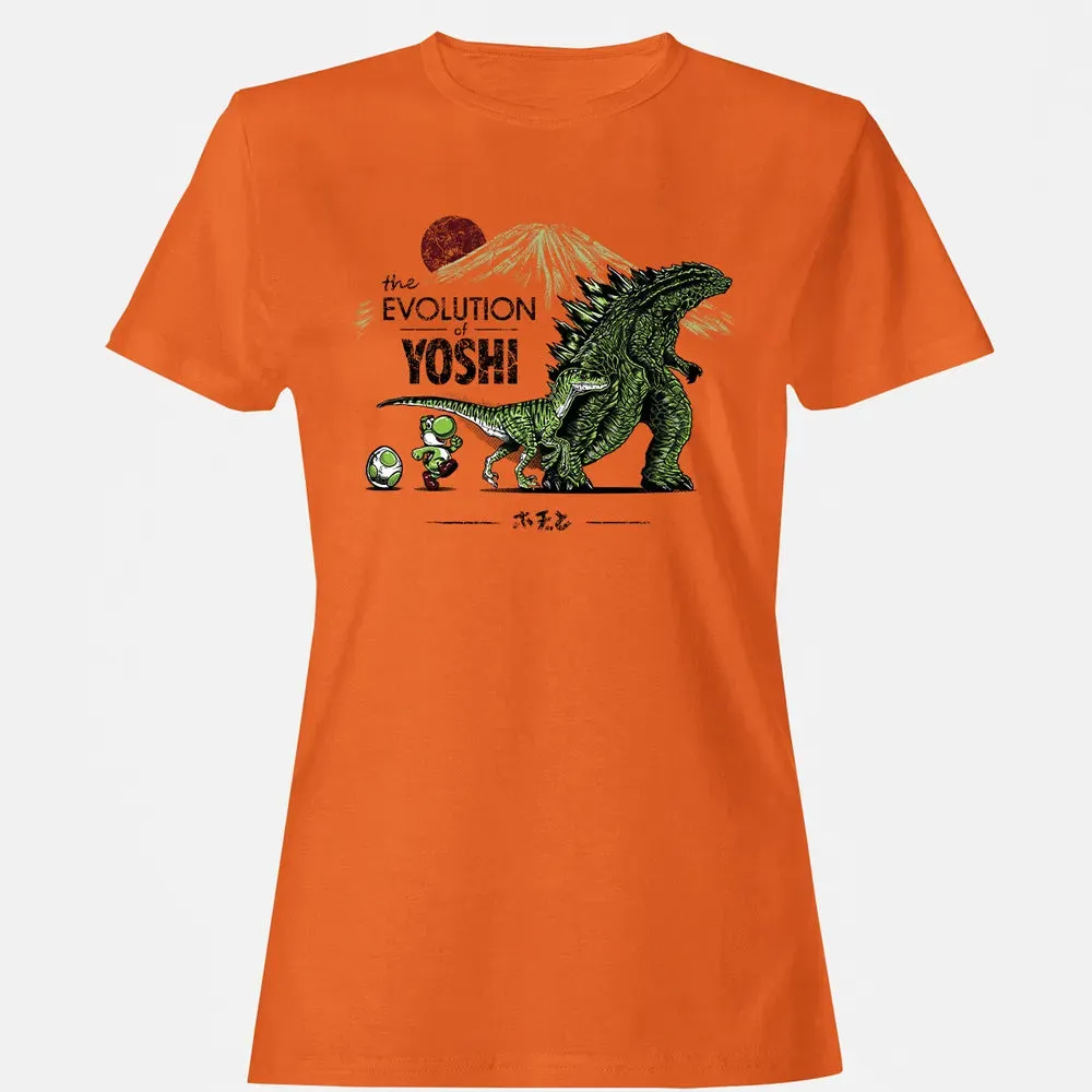 Evolution Of Yoshi Women's T-shirt - 11