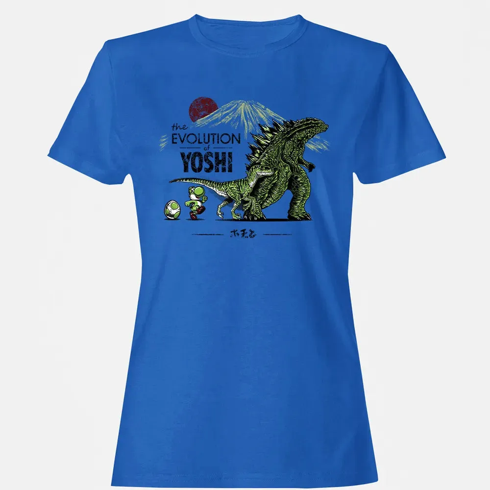 Evolution Of Yoshi Women's T-shirt - 14