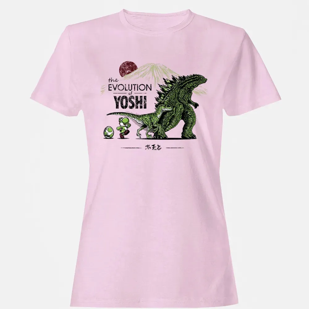 Evolution Of Yoshi Women's T-shirt - 9