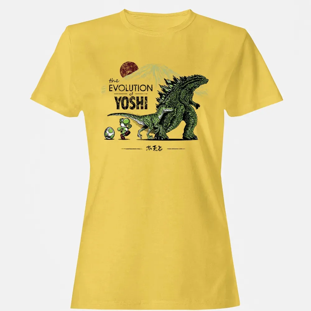 Evolution Of Yoshi Women's T-shirt - 4