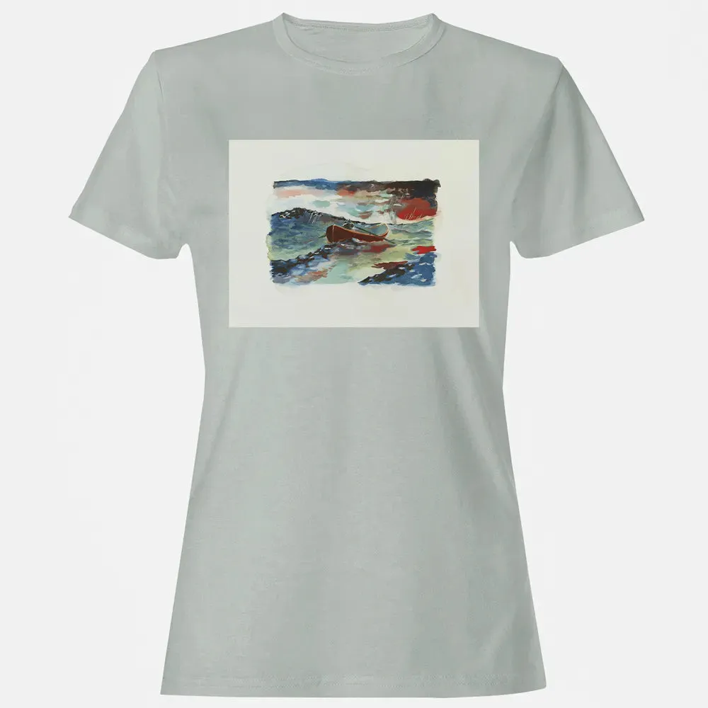 Rowboat Painting Women's T-shirt - 2